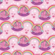 Magical Unicorn : Gift 12" X Decal Vinyl Sticker Sheet Pattern Baby