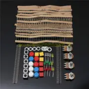 Electronic Parts Pack KIT for ARDUINO Component Resistors Switch Button AU