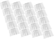 Uonlytech 20pcs Transparent Book Cover Book Covers Students Book Protector Textbook Protective Cover Book Protector Sleeve Book Sleeve Protector Book Cover Protector for Hardcover Plastic