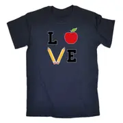 Teacher Love School - Mens Funny T-Shirt Tshirts