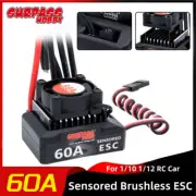 SURPASS HOBBY 60A Brushless ESC 6V/3A BEC for 1/10 1/12 RC Car 380 390 540 Motor