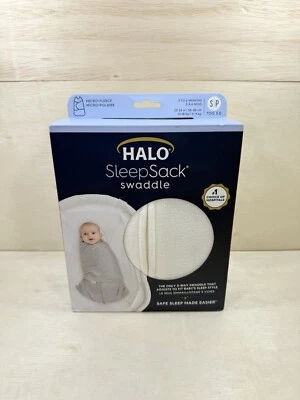 Halo Sleepsack Swaddle Newborn 3-6 Months Small Micro-Fleece Unisex Brand New
