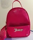 Juicy Couture Mini Backpack, Free Love Semi Charmed Small Bag Purse - Hot Pink