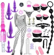 26PCS Plug Set BDSM Restraints Couples Toys for Women Men Sex Toy