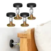 4 Pcs Adjustable Threaded Bed Frame Anti Shake Headboard Stoppers, 30-68mm