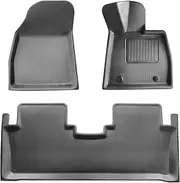 CMMCAT for 2024-2025 BYD Seal 3D Floor Mat, Maximum Coverage, All Weather Anti Slip, Durable/XPE+TPR Noise reducing Rubber, Non deformable heavy-duty/3-piece Set (AU RHD)