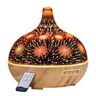 Devanti Ultrasonic Diffuser Humidifier Purifier Remote Control 3D Light 400ml