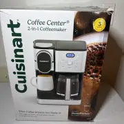 Cuisinart Coffee Center 12-Cup 2-in-1 Coffee Maker - Black Stainless Steel