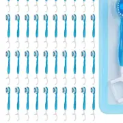 Coolmint Portable Toothbrushes with Freshening Beads – Ideal for On-the-Go Care
