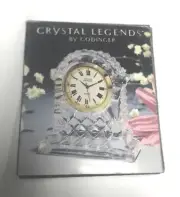 Limited Addition, Collectors CRYSTAL LEGENDS By GODINGER CLOCK w/Dome Face Clock