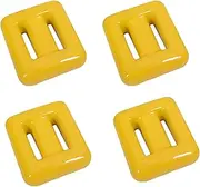 OPLLER 4X Dive Weights for Scuba Diving Weight Belt Lead Weights Scuba, Coated Dive Weights,Diving Lead Weights Yellow