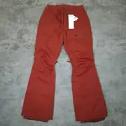 ROXY Nadia Snow Ski Pants Womens Size MEDIUM Paprika Red