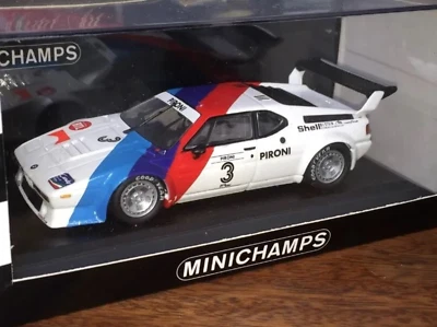 Bmw M1 Procar 1979 Pironi 1:43 Minichamps Ñ Piquet Senna F1 Metal Car Miniature