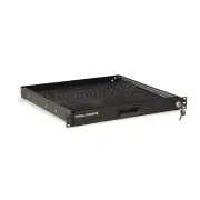 Kendall Howard 1U Rackmount 2-Post Sliding Keyboard and Mouse Tray 1910-3-002-01