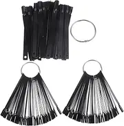 LIFKOME Organize Your Nail Polish Collection Metal Ring Nail Display Board for Salon Use