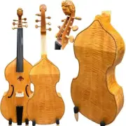 Baroque Style profession Maestro 6 strings 29" viola da gamba,flames back #15932