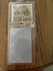 Tim Holtz Foam Stamps Christmas Alpha & Grunge Blocks Letters & Numbers New