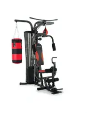Home Gym Multi Station with Boxing Punching Bag Speed Ball Powertrain