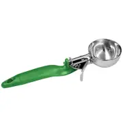 2 2/3 OZ, LEVER DISHER #12 GRN ERGO HANDLE LOT OF 1 (Ea)