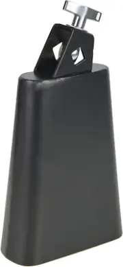 CB305BK Rock Cowbell for Drumset,Black,5.5-Inch