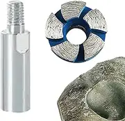 Angle Grinder Grinding Cup, 2.5cm/0.98in Angle Grinder Sanding Wheel, Construction Power Tool Polishing Bit for Rock Thinset Removing Marble Brick Cement