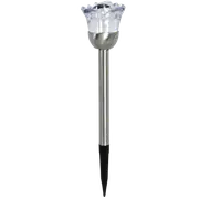 Click Rose Solar LED Pathway Light