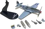 1:72 Alloy WWII USAAF P-51B Mustang Fighter 339TH FS 504TH FG Plane Model Aviation Science Exhibition Model