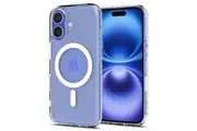 SPIGEN iPhone 16 Case, 6.1 2024 Genuine Ultra Hybrid T MagFit MagSafe Compatible Camera Control Button Cover for Apple