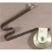 Brixwell 10-306M Patio Screen Door Steel Roller Assembly Black