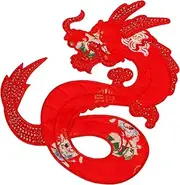 [AUTSUPPL] Cloth Dragon Applique Patches for Clothing Repair Decoration DIY Garment Patches for Shirts Jeans Bags More Skin Friendly Durable for Costumes
