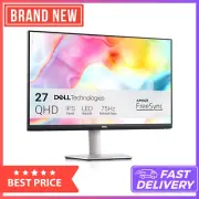 Dell S2722DC 27-Inch WQHD (2560x1440) 75Hz 4Ms Display Monitor, AMD FreeSync