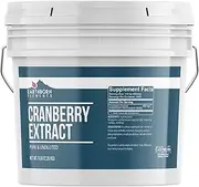 Earthborn Elements Cranberry Extract 1 Gallon Bucket, Pure & Undiluted, Herbal Supplement