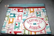 Craft Organizing Bag Quilting Lori Holt Sewing Machine Zipper Bag 13.5 x 11