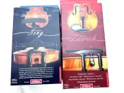Wittner Violin Tailpiece Zuerich Chinrest ISNY Shoulder Rest Bundle 4/4 -1/2