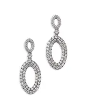 Bloomingdale's Fine Collection Diamond Drop Earrings in 14K White Gold, 1.4 ct. t. w.