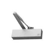 Lockwood EN1-4 Door Closer Delayed Action Back Check Fire Rated Silver 7714DASIL