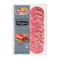 在飛比找momo購物網優惠-【Elpozo艾波索】西班牙 薩拉諾香腸切片80g(口感扎實