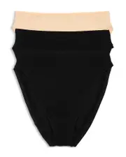 Natori Bliss Bare High Cut Brief, Pack of 3