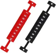 FOYTOKI 2pcs Scorekeeper Bars for Foosball Multi Functional Table Football Markers Durable Score Counters for Keeping Lightweight and Portable Game Accessories