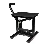 HEAVY DUTY MX LIFT UP STAND BLACK MOTOCROSS BIKE PADDOCK STAND CR KX SX YZ YZF