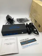 8K HDMI KVM Switch 2 Dual Monitors 2 x 2 VP-SW221
