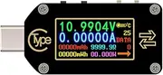 Rd Tc66 Type-C Pd Trigger USB Voltmeter Ammeter Replacement Spare Parts Accessories Voltage 2 Way Electricity Meter Multimeter Pd Charger Battery USB Tester 1