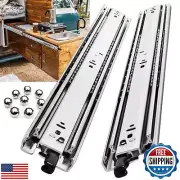 REGUDA Heavy Duty Locking Drawer Slides Full Extension Runners with Lock 12 1