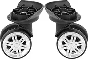 [AsrMyjcx] 2Pcs Luggage Wheels Trolley Replacement Wheels Lightweight Luggage Accessories Silent for Suitcases Travelling Case Trolley