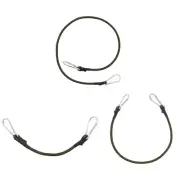 5Pcs Bungee Rope Expander with Hook, Tensioning Strap with Carabiner, in 4 Size