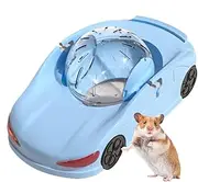 Hamster Running Ball, Small Pet Toy Car Exercise Wheel, Transparent Ball for Hamsters & Ferrets, 11.61x6.5x4.72 Inches Fun & Interactive Plaything Small Animals & Playtime