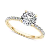 1.20 CT. T.W. Natural Diamond Engagement Ring in Solid 14K Gold