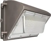 125W LED Wall Pack Light 5500K White, Commercial Lighting IP65 with Dusk-to-Dawn