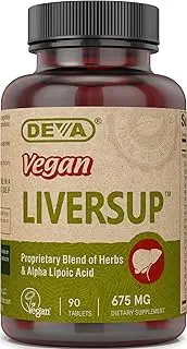 Deva Nutrition - Liver Support Vegan 675 mg. - 90 Tablets