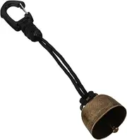 Hiking Safety Essential: Anti-Bear Bell for Dogs Pet Collar Bells Vintage Design Noise Maker for Outdoor Adventures